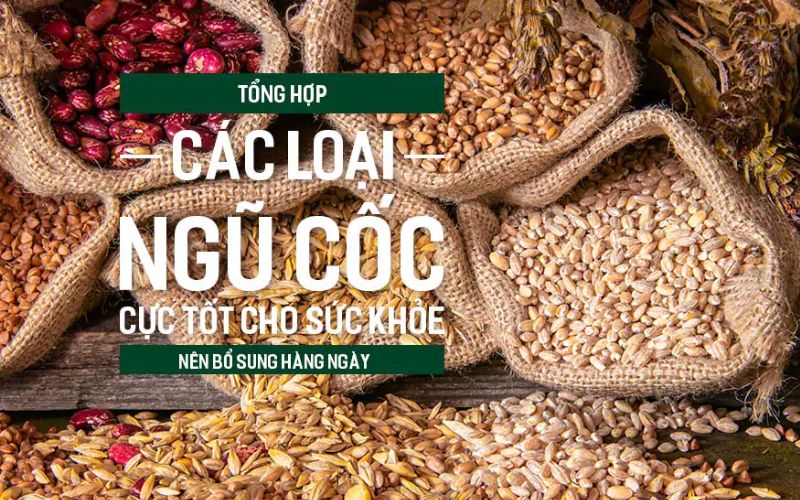 9 loại hạt ngũ cốc cực tốt 