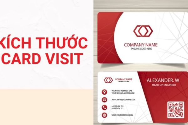 Kích thước card visit chuẩn