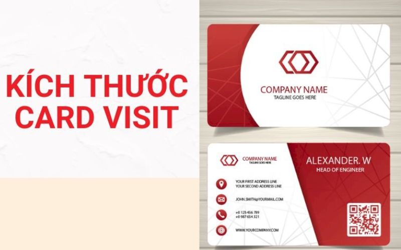 Kích thước card visit chuẩn