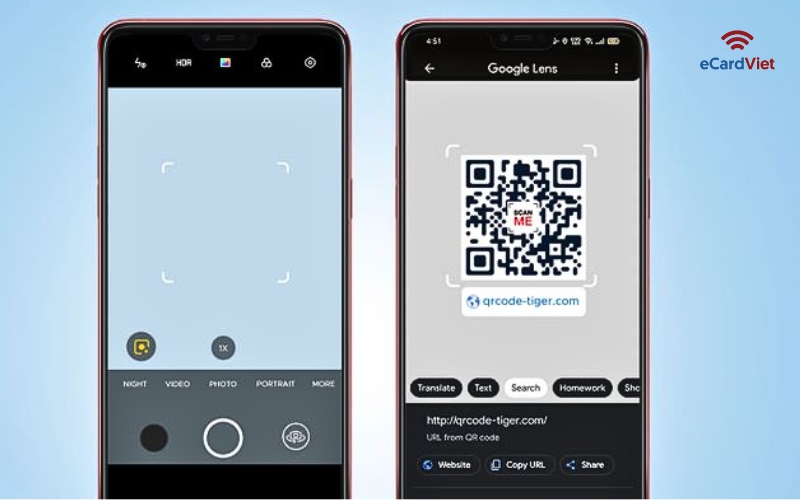 Cách quét mã QR bằng google lens